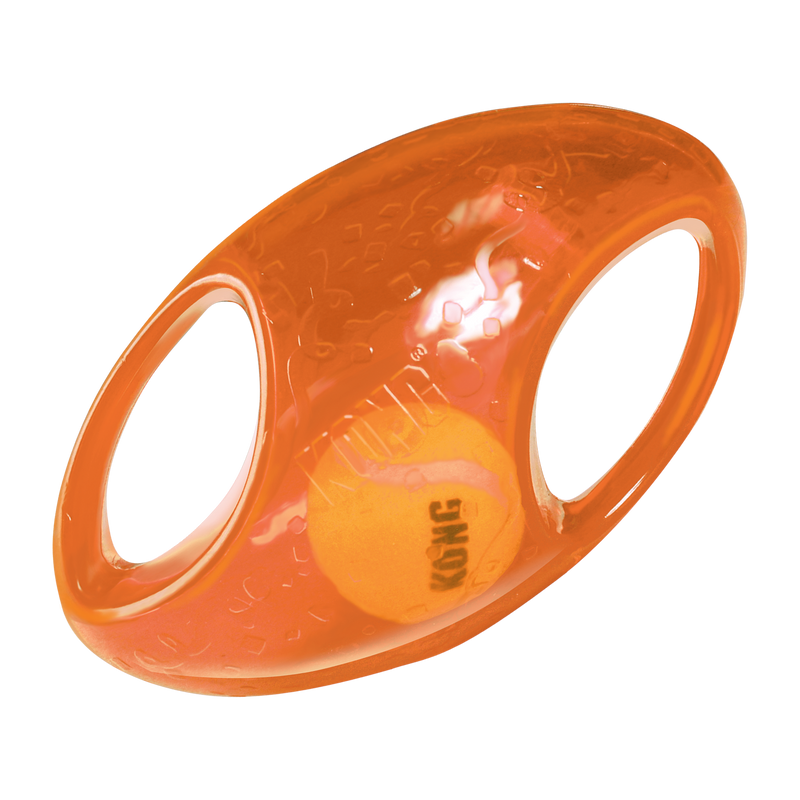 Kong Jumbler Football - HT Animal Supply