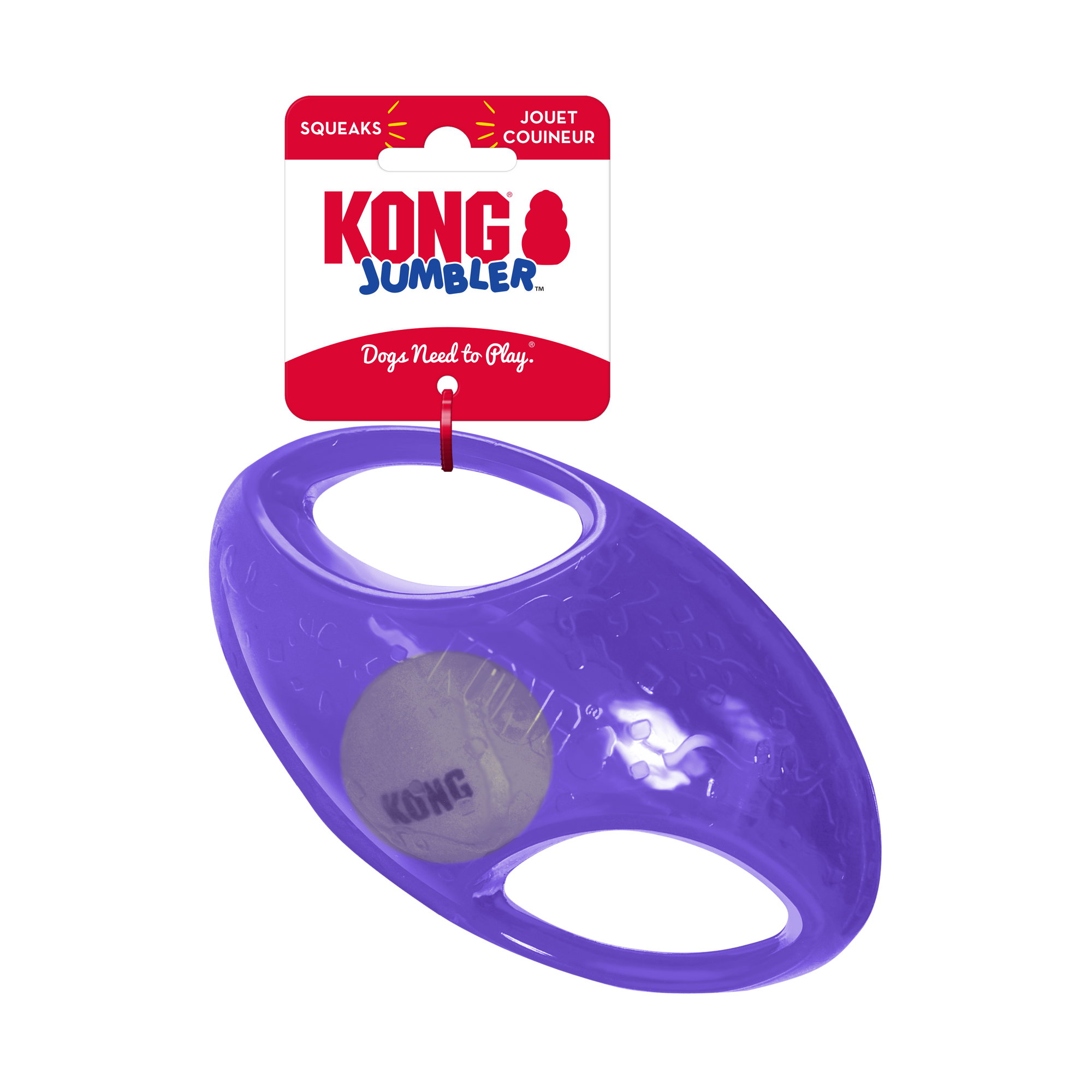 Kong Jumbler Football - HT Animal Supply
