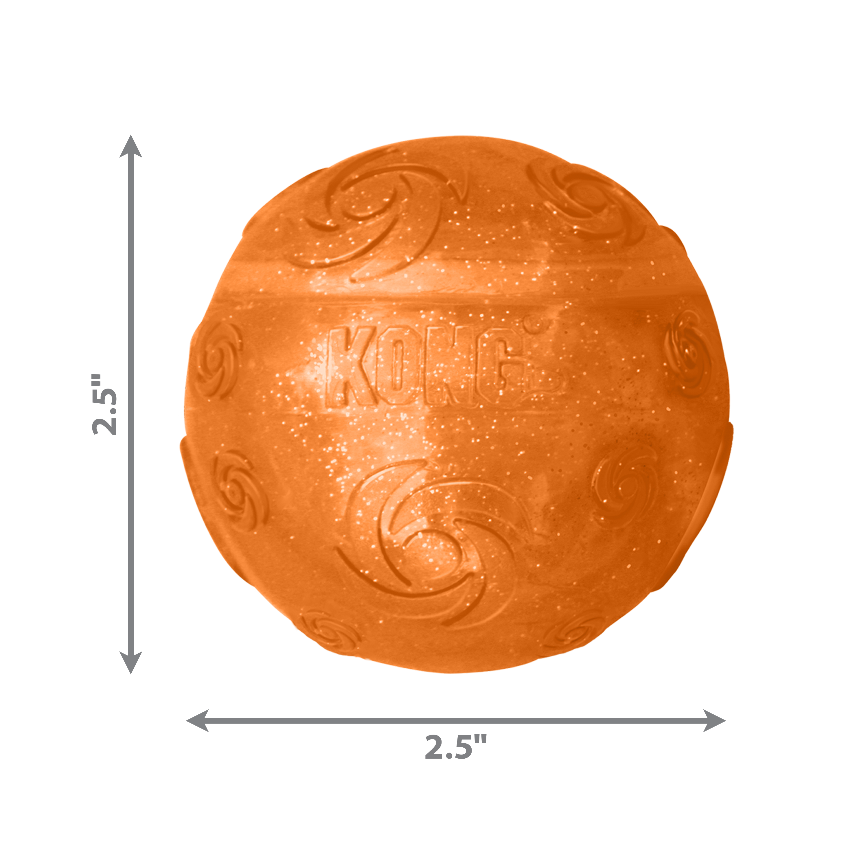 Kong Squeezz Crackle Ball