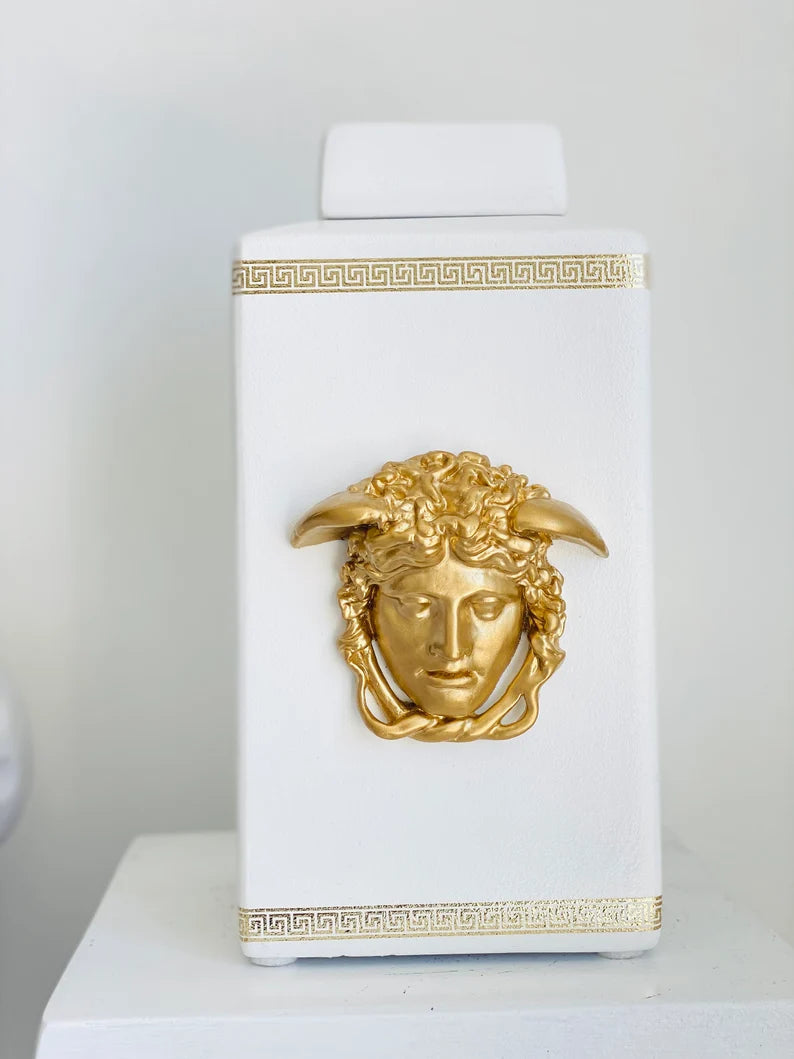 Medusa Greek Luxury Ceramic Vase