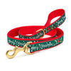 Up Country Merry Christmas Cast Brass Dog Leash