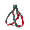 Up Country Merry Christmas Dog Cast Brass Dog Harness