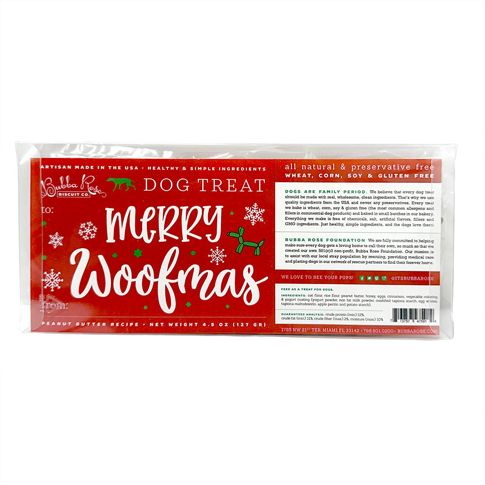 Bubba Rose Happy Howlidays Dog Treat Box