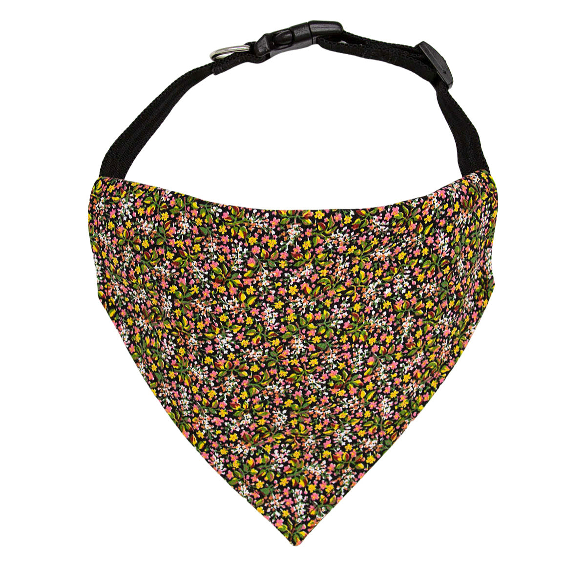 Mini Pink Flowers Dog Bandana