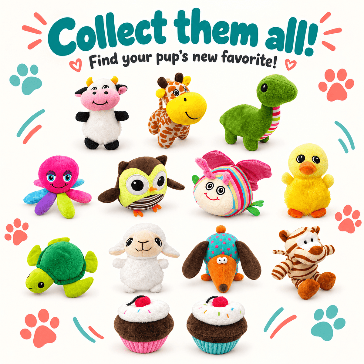 Dogline 6-Inch Bee Mini Dog Toy