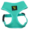EcoBark Mint Turquoise Dog Harness - Over-the-Head Soft Mesh Vest Halter for Small to Medium Dogs