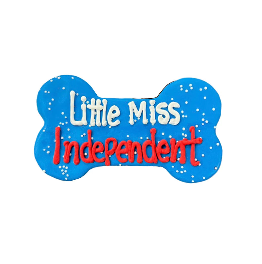 Miss Independent Dog Bone Treat