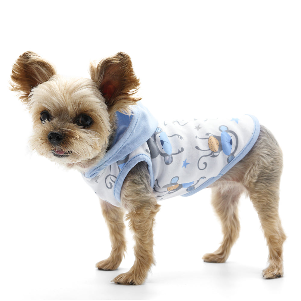 DOGO Monkey Hooded Dog Tank Top