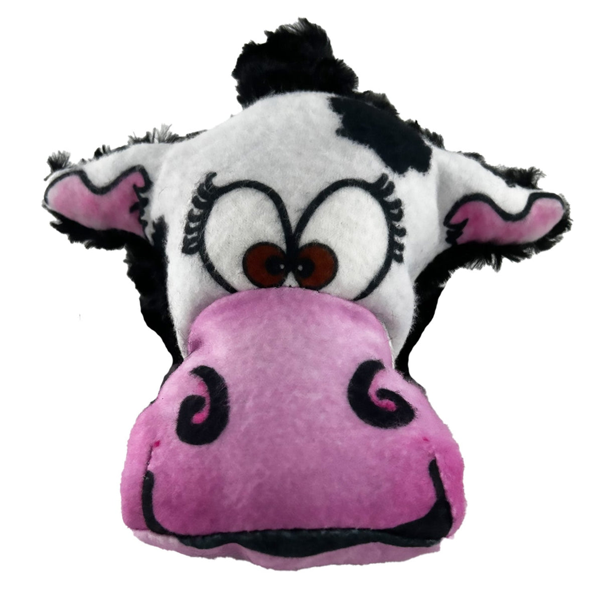Moo Ria Cow Crinkle Dog Toy