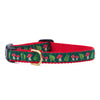 Up Country Mushrooms Small Breed Dog Collar Made in USA