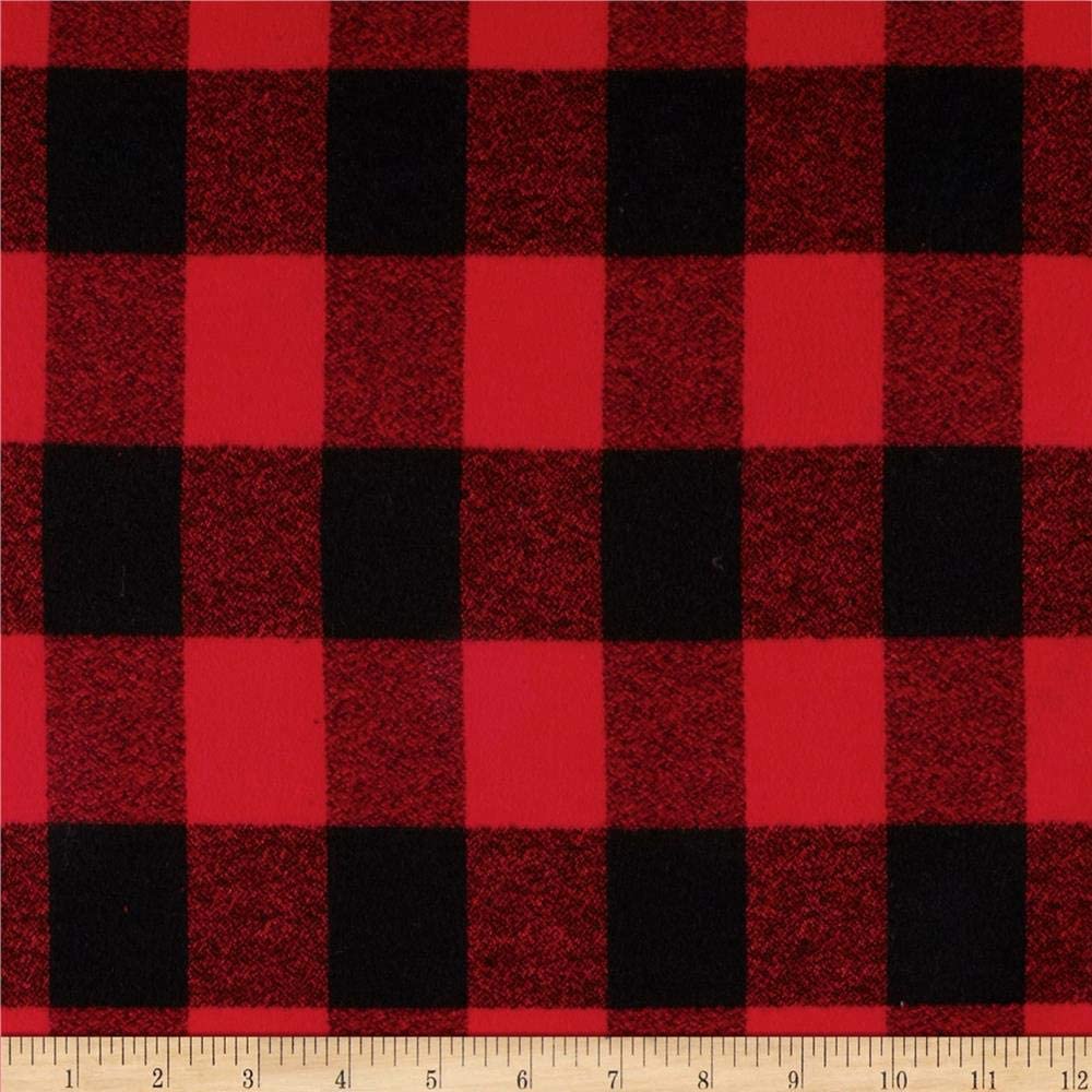 My First Christmas Red Plaid Dog Bandana