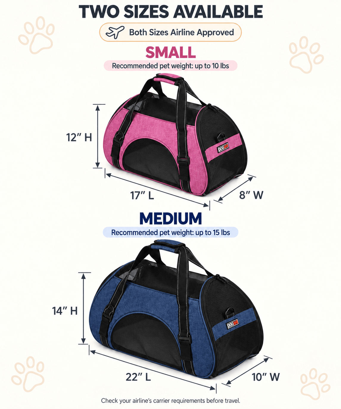 Dogline Pet Carrier Bag