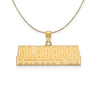 14k Yellow Gold U. of Alabama Sm ALABAMA Necklace