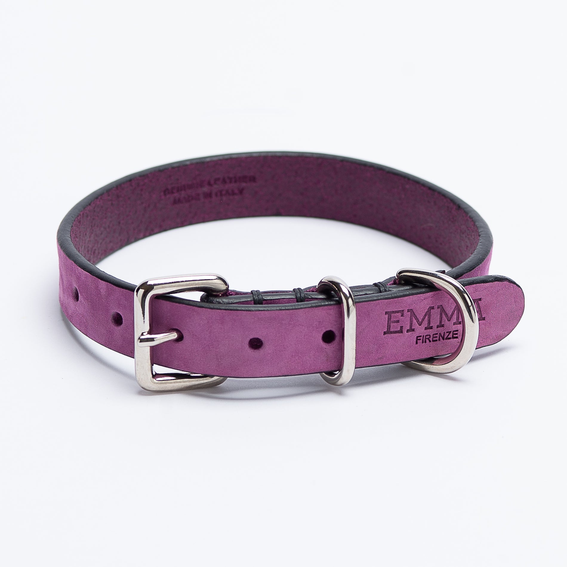 Nubuck Fuchsia-Collar