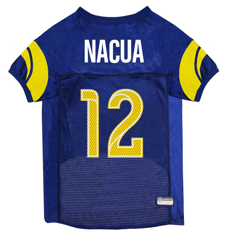 NFL Los Angeles Rams Puka Nacua Mesh Pet Jersey