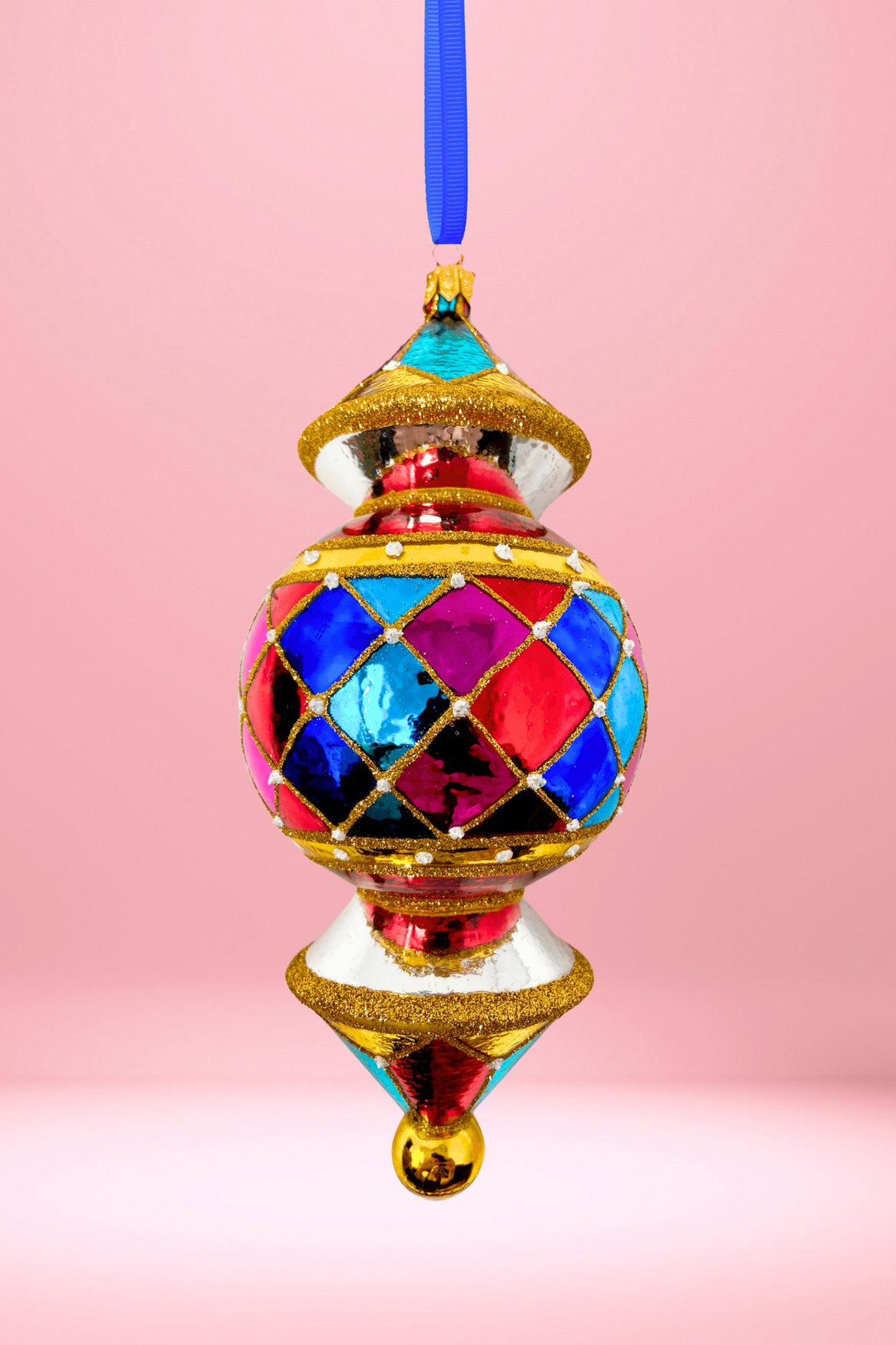 Nashville Reflector Glass Ornament