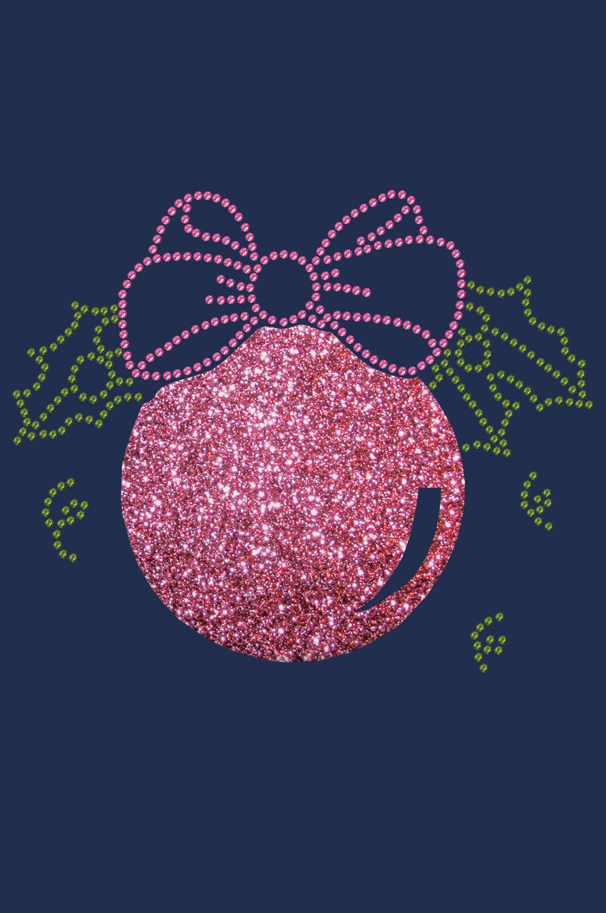 Pink Glitter Ornament - Bandana