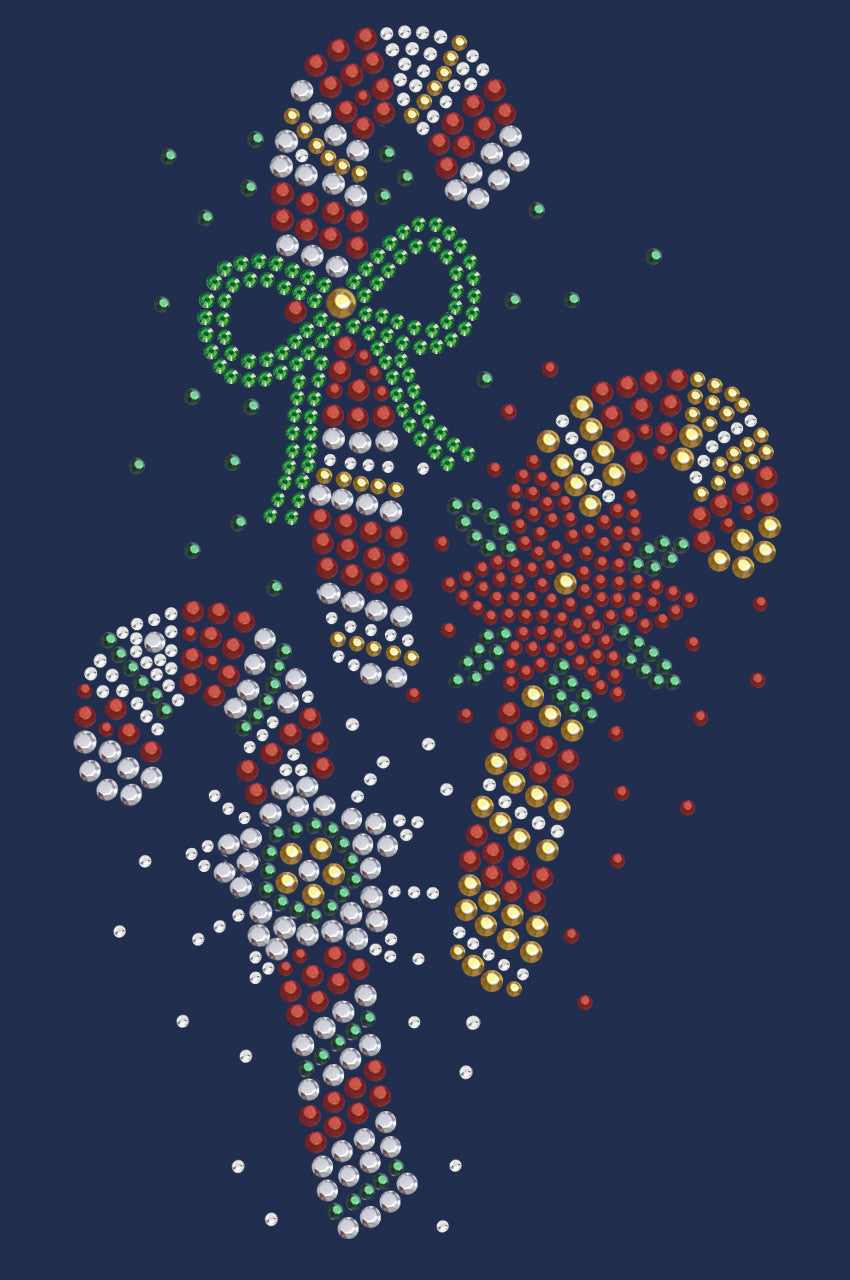 Candy Canes - Womens T-shirt