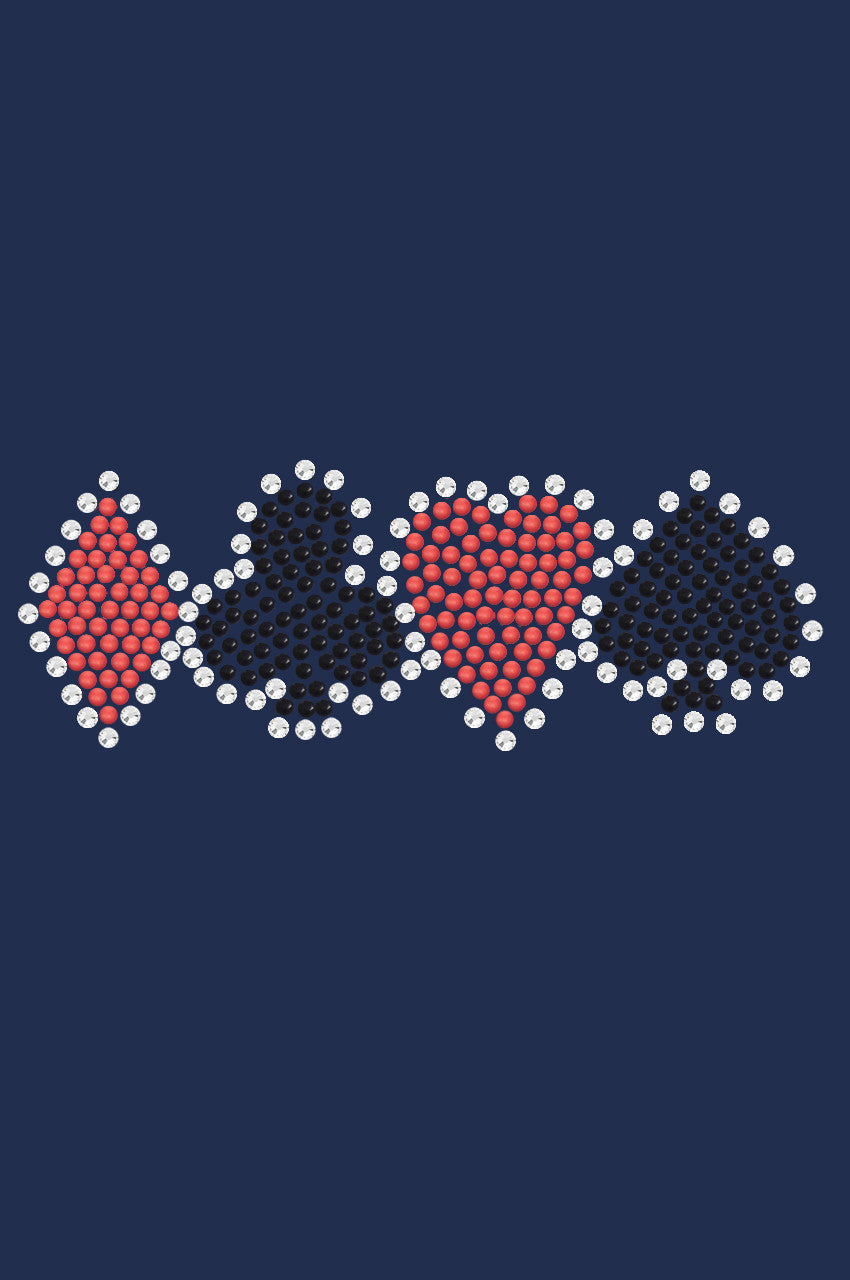 Diamond, Club, Heart, Spade - Bandanna
