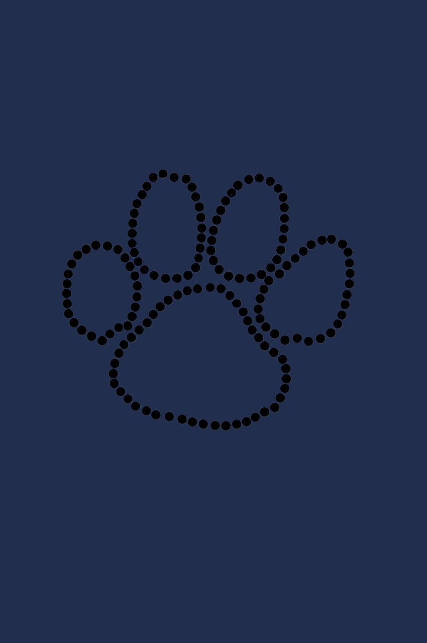 Paw (Black Nailheads) - Womens T-shirt