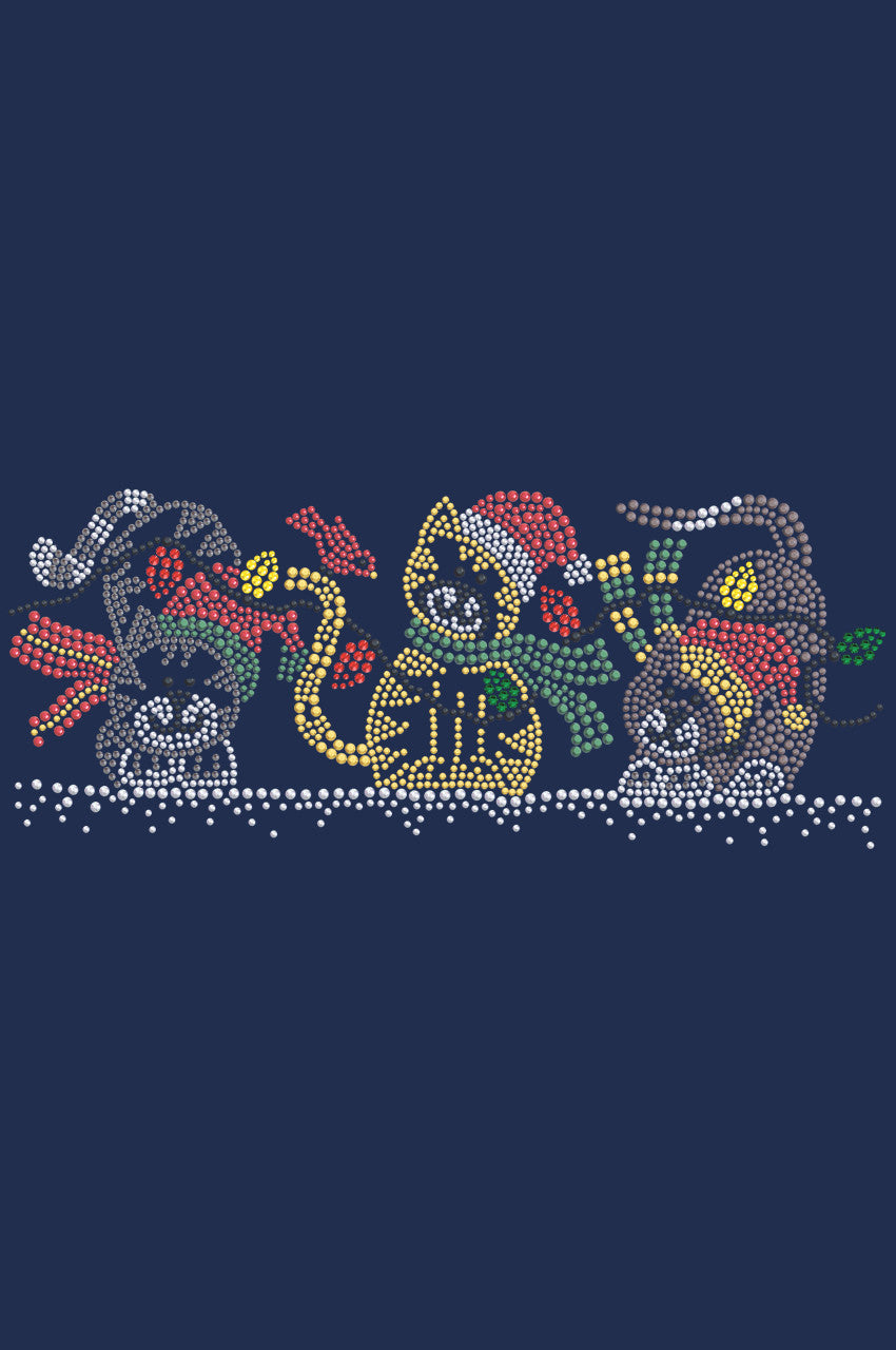Christmas Cats - Womens T-shirt