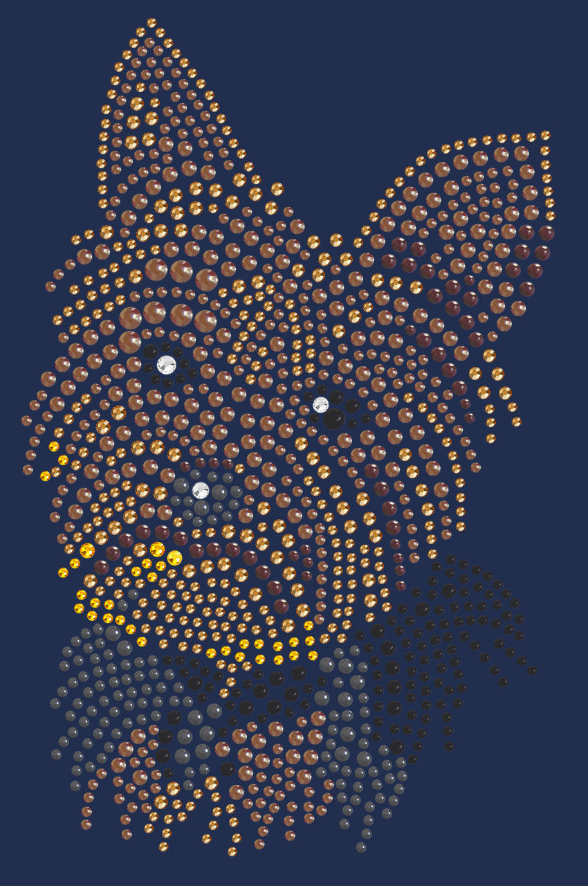 Yorkie Face 1 - bandana