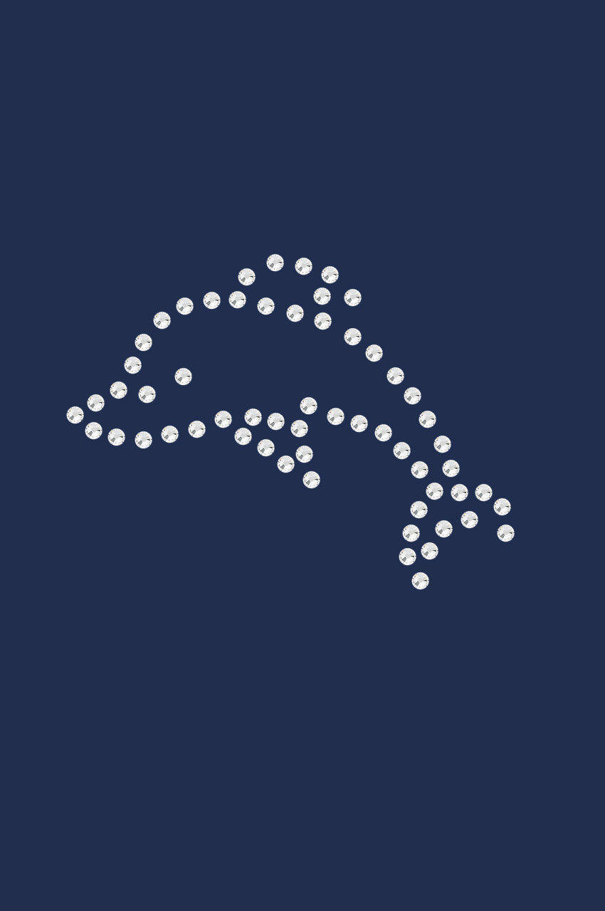 Dolphin (Small Rhinestone) - Bandanna