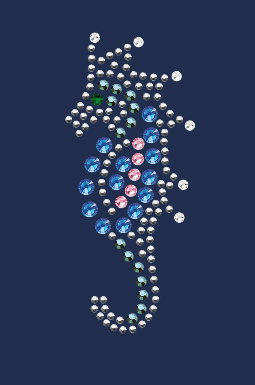 Seahorse (Blue) - Bandanna