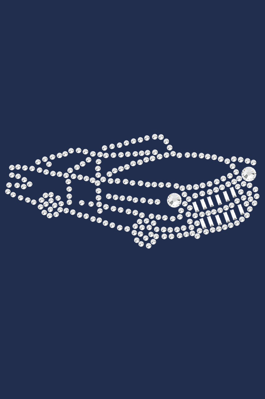 Rhinestone Convertible - Womens T-shirt