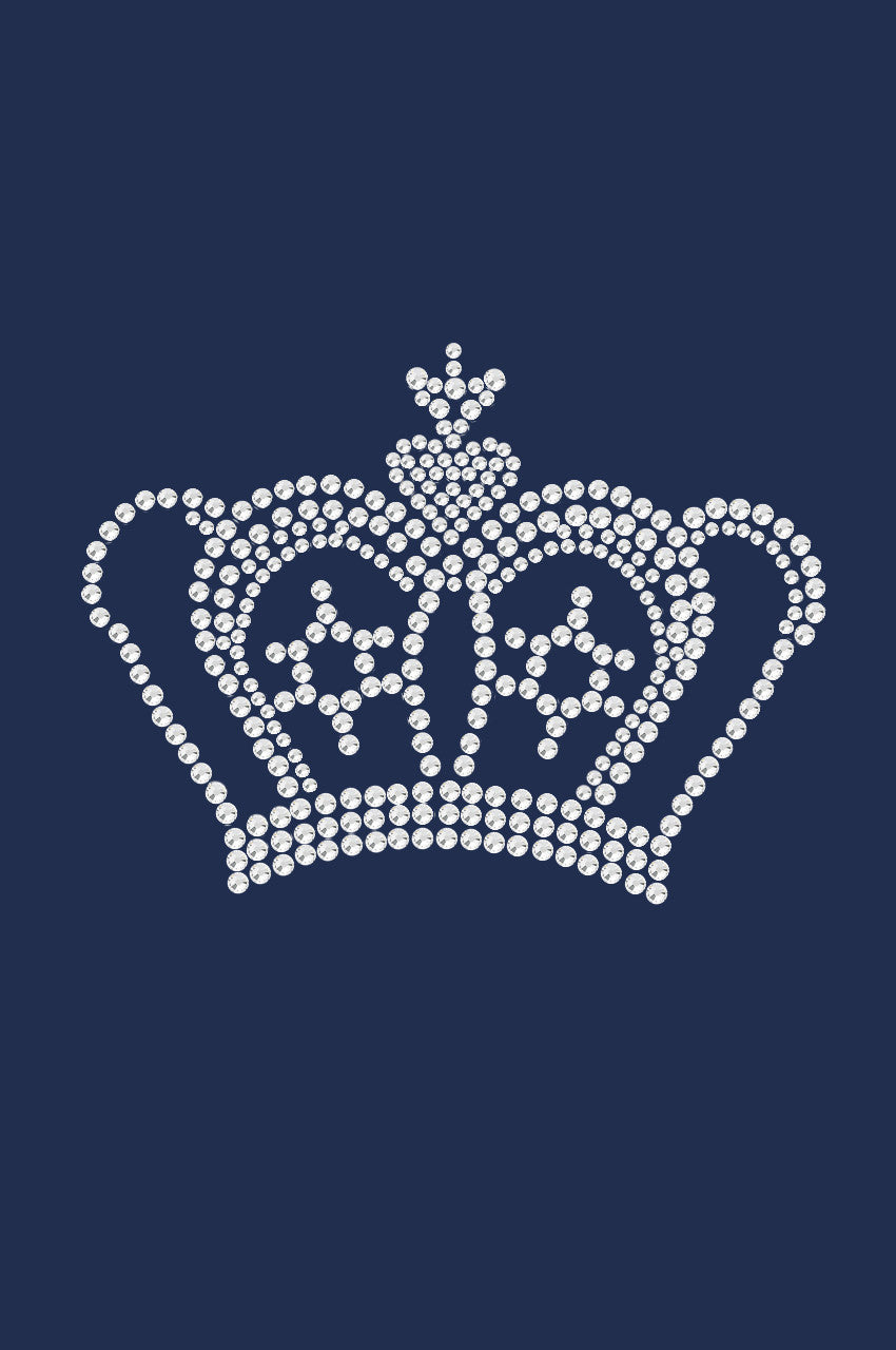 Crown 12 (Rhinestones) - Womens T-shirt