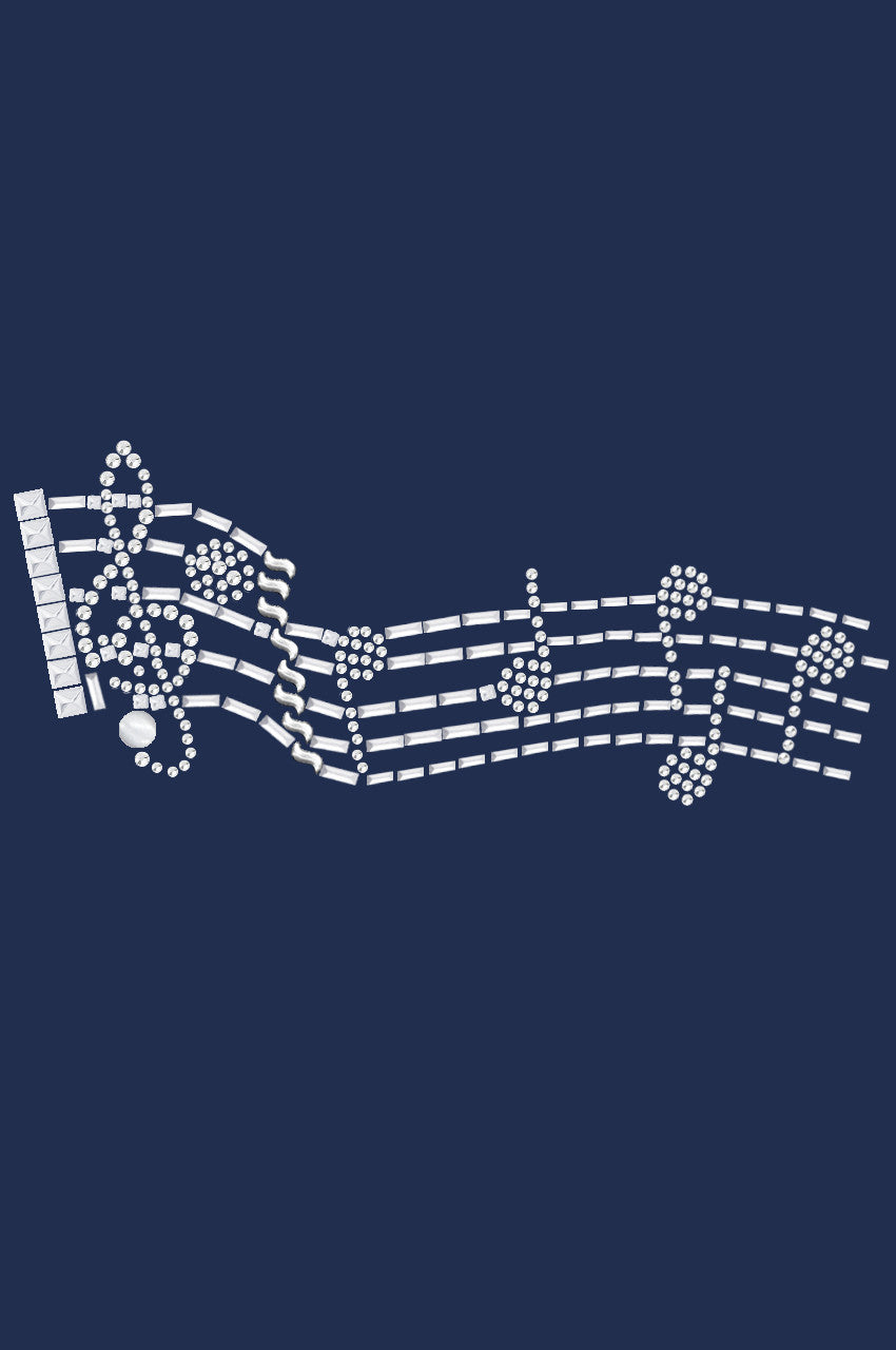 Music Notes - Womens T-shirt