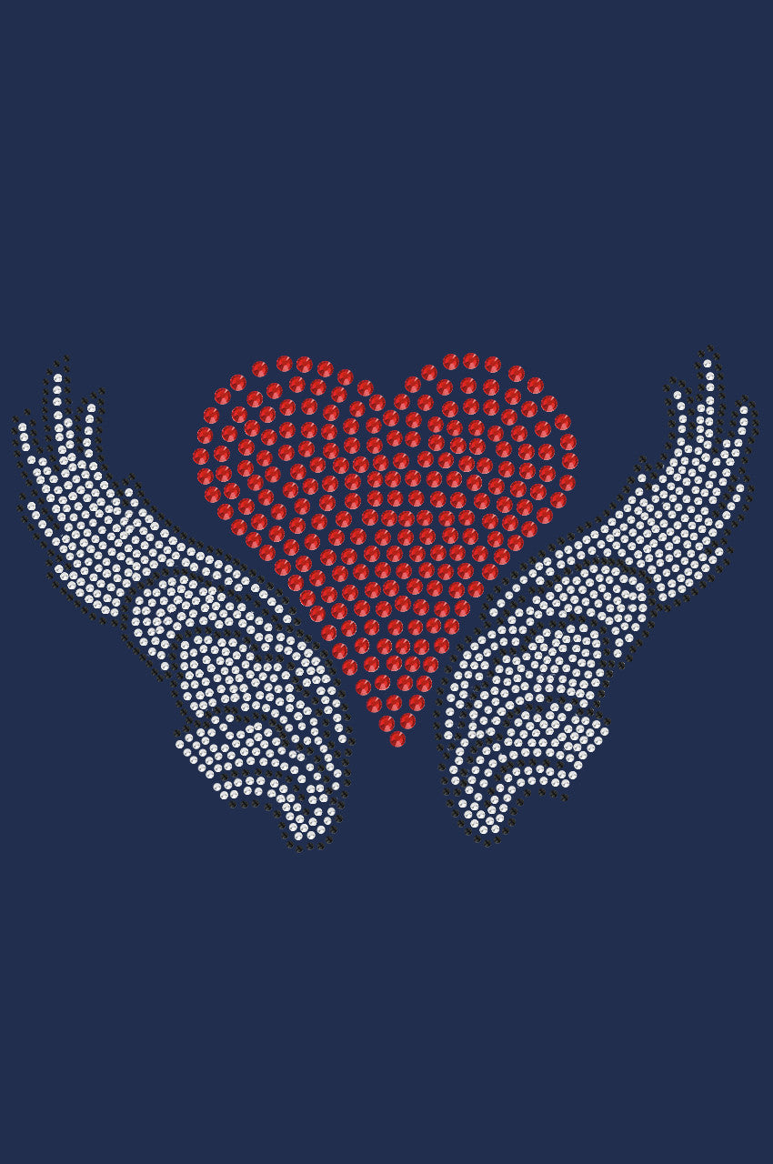 Heart with Wings 2 - Womens T-shirt