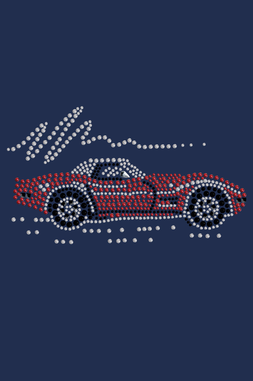 Red Corvette - Womens T-shirt