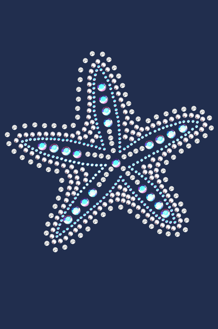Iridescent AB Starfish - Womens Tee