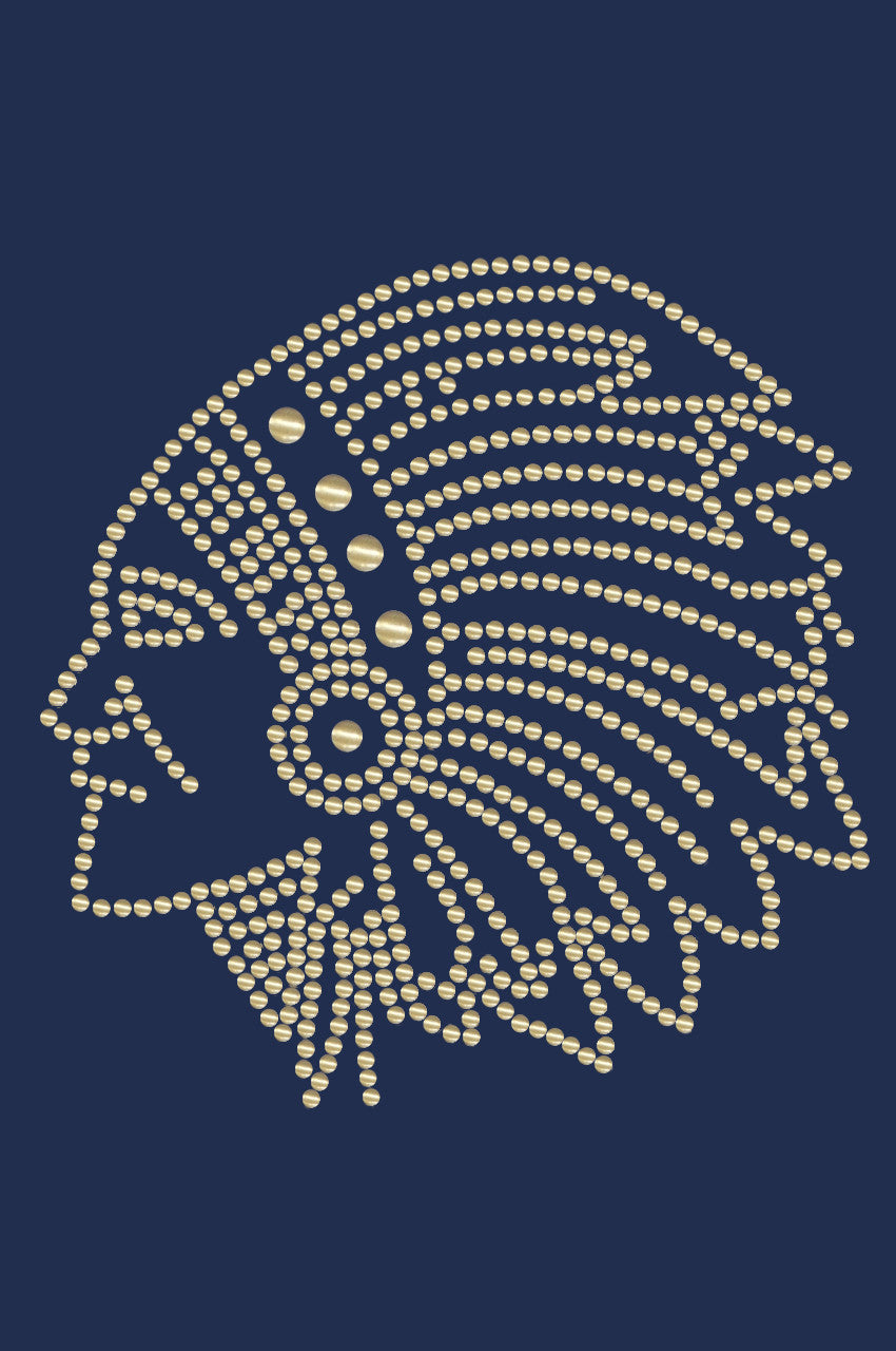 Indian (Gold Nailheads) - Womens T-shirt