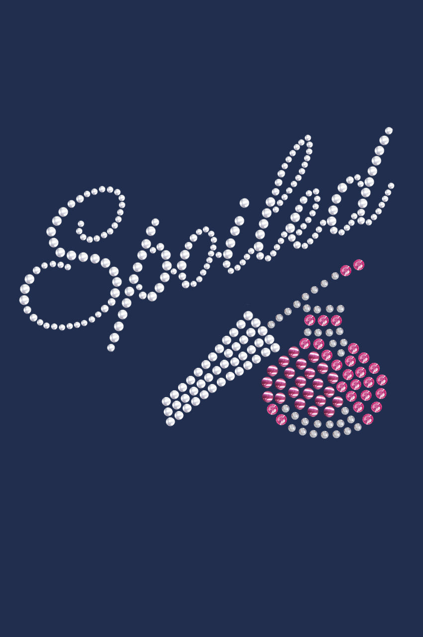 Spoiled with Austrian crystal Nail Polish - Women's T-shirt