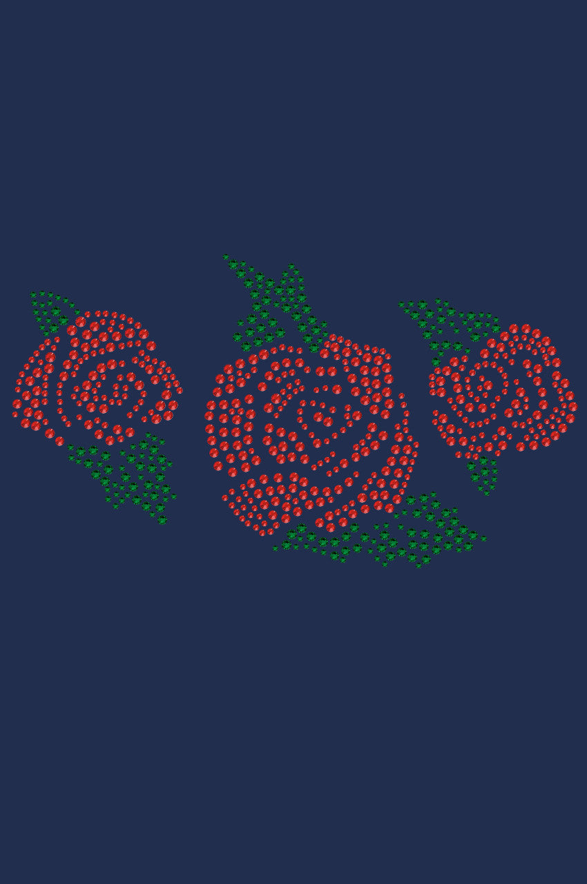 Red Roses - Womens T-shirt