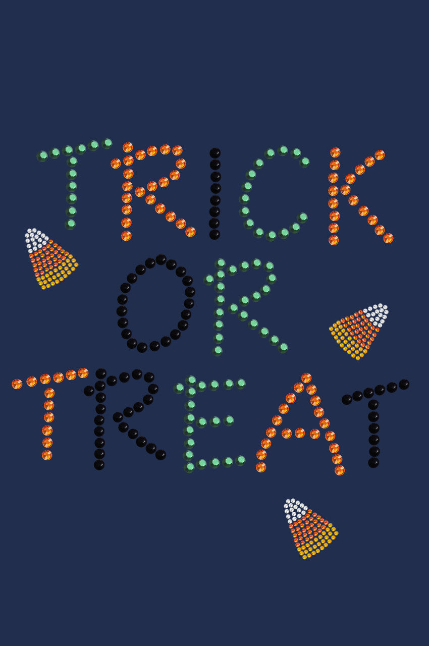 Trick or Treat with Candy Corn Bandanna