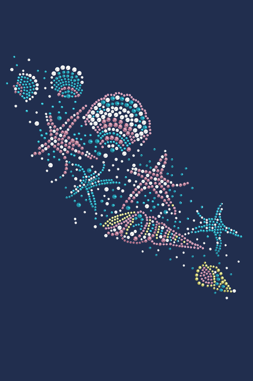 Sea Shells (Pastel) - Women's T-shirt