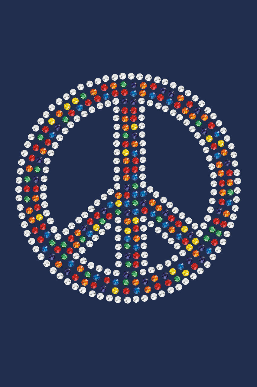 Peace Sign (Multicolor) - Bandanna