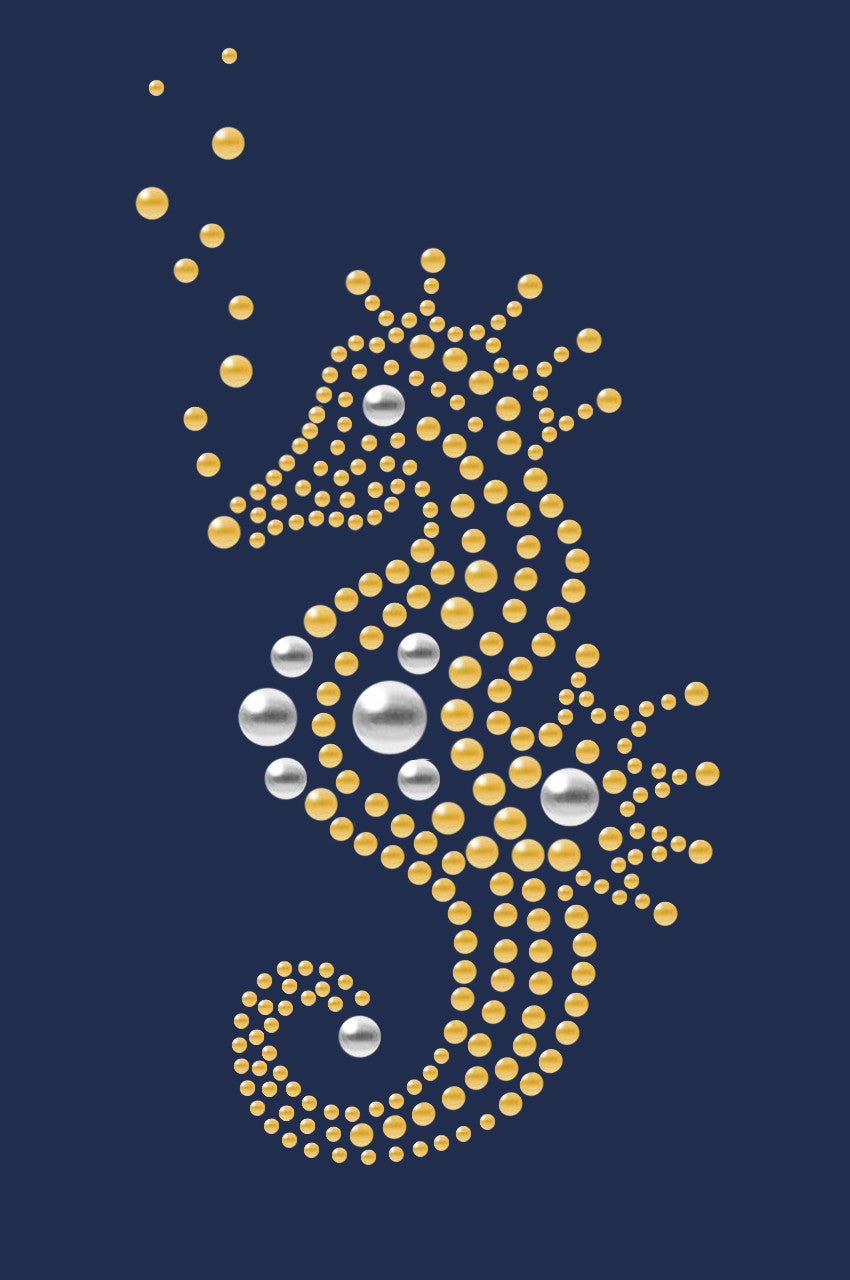 Seahorse (Nailhead) - Womens T-shirt