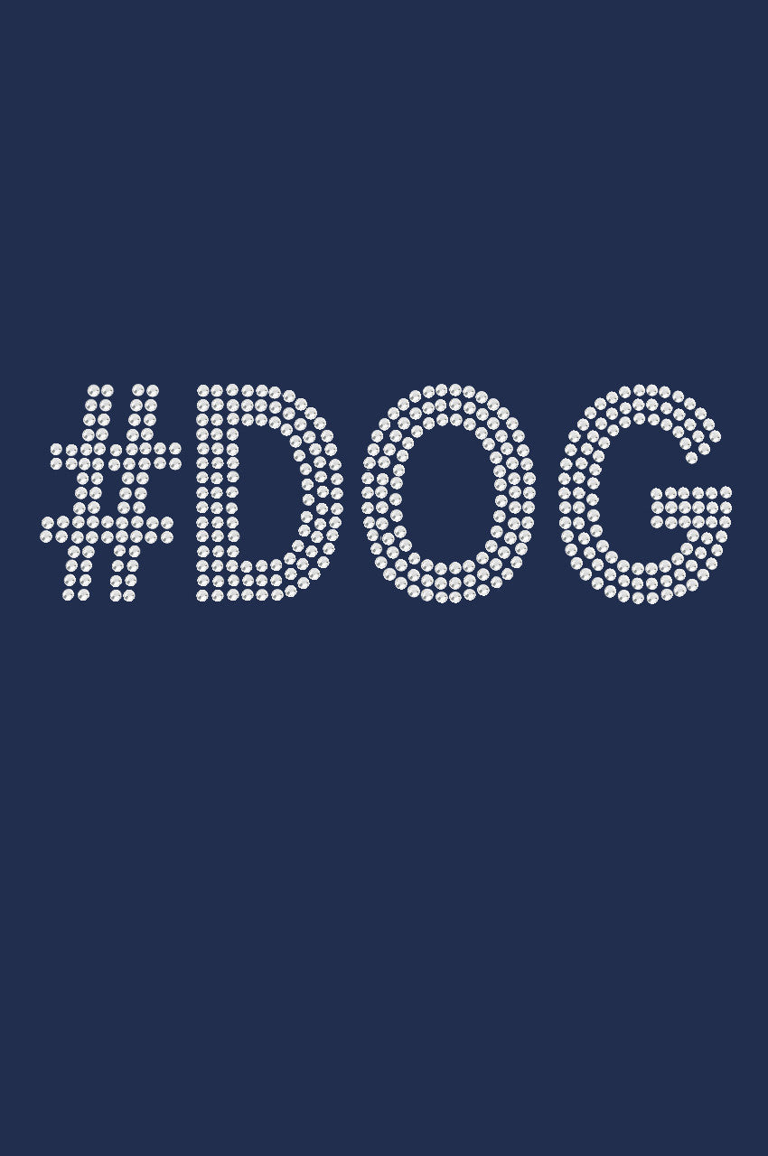 DOG (Rhinestone) - Womens T-shirt