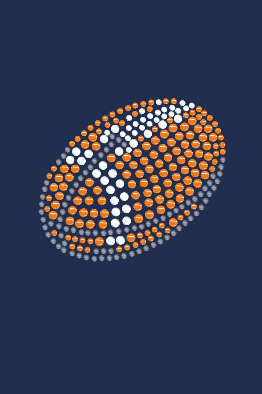 Football (Orange 2) - Womens Tee