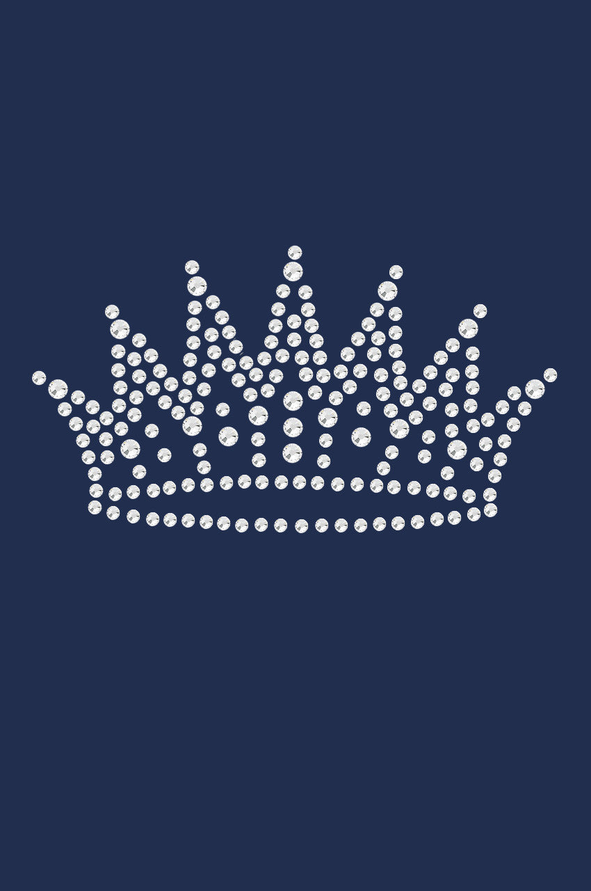 Crown 2 (Rhinestones) - Womens T-shirt