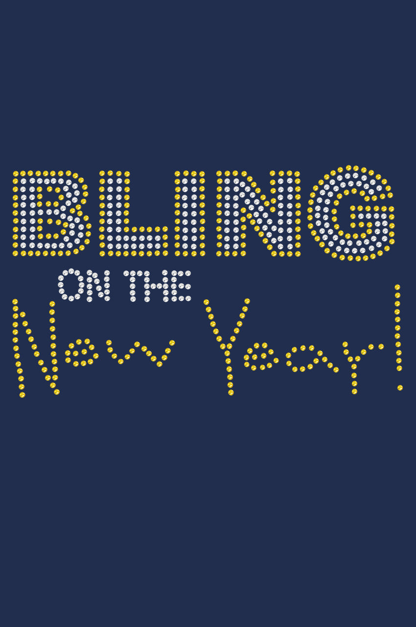 Bling on the New Year - Women's T-shirt
