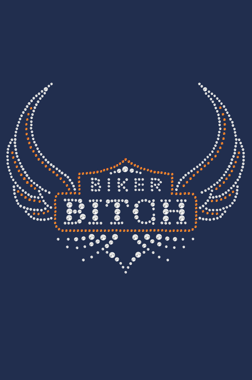 Biker Bitch - Womens T-shirt