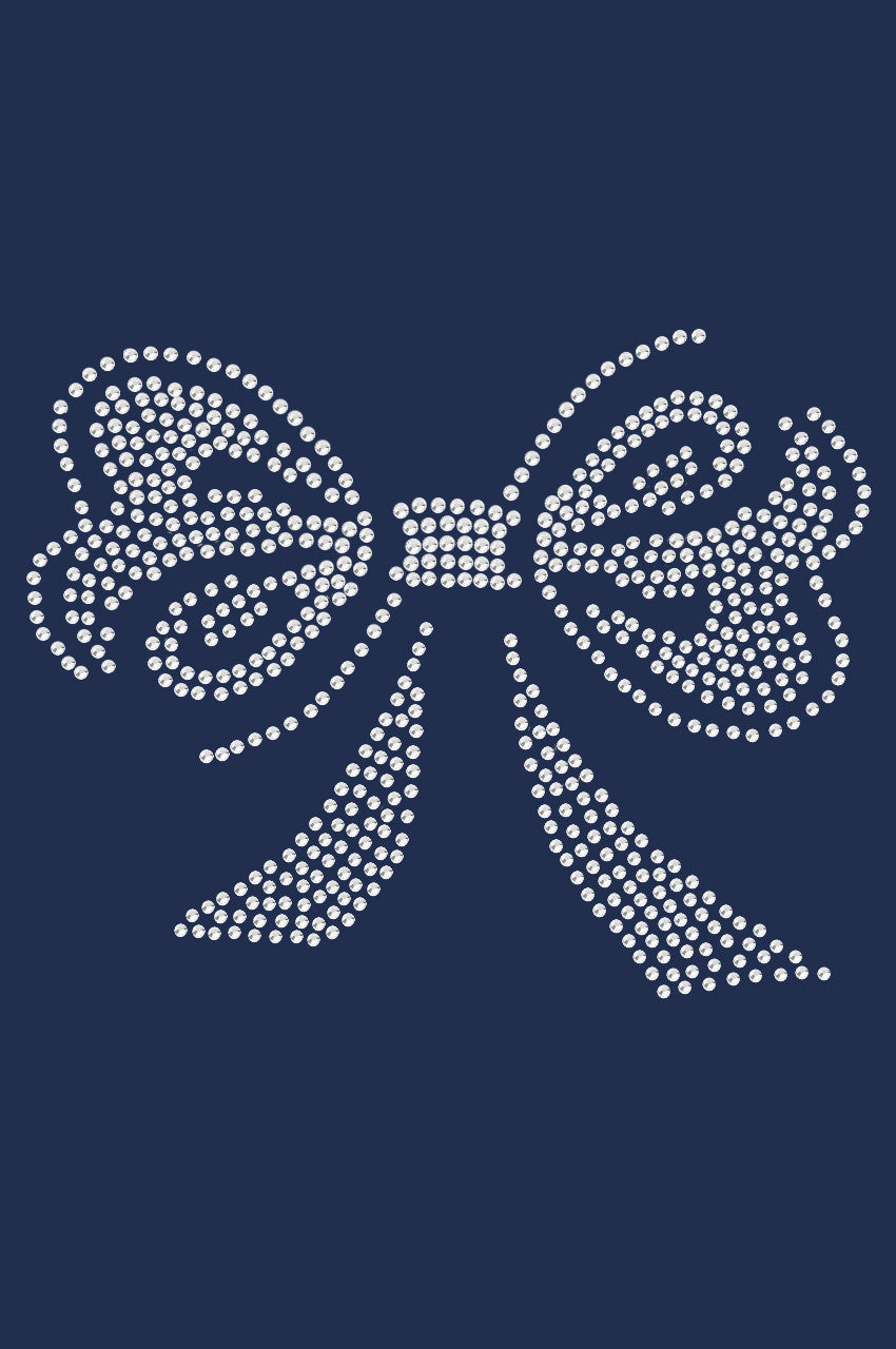 Bow (Rhinestones) - Womens T-shirt