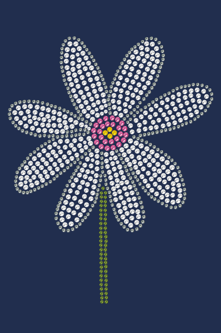 Daisy with Pink Center - Bandanna