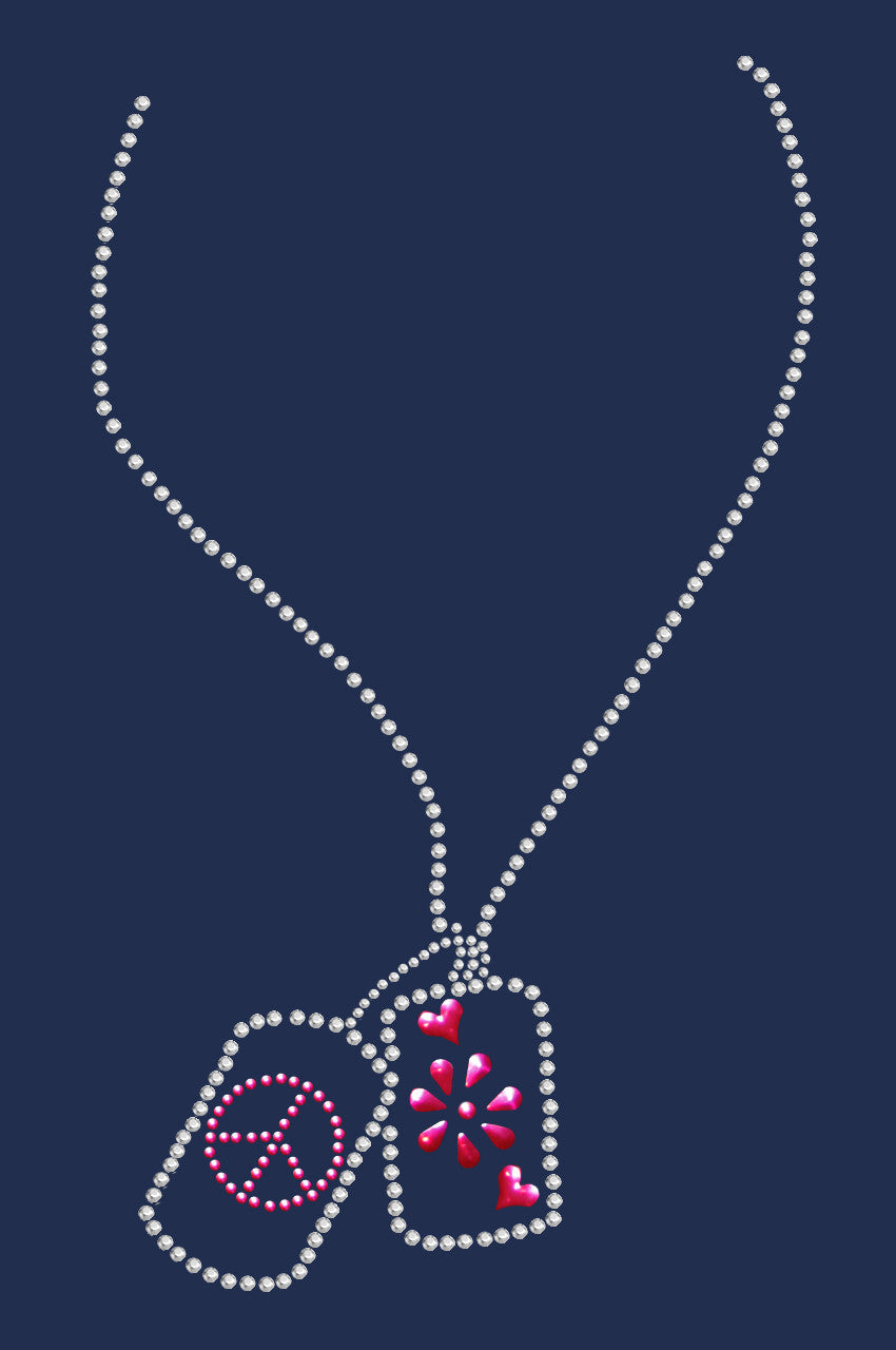 Dog Tags Necklace 2- Womens T-shirt