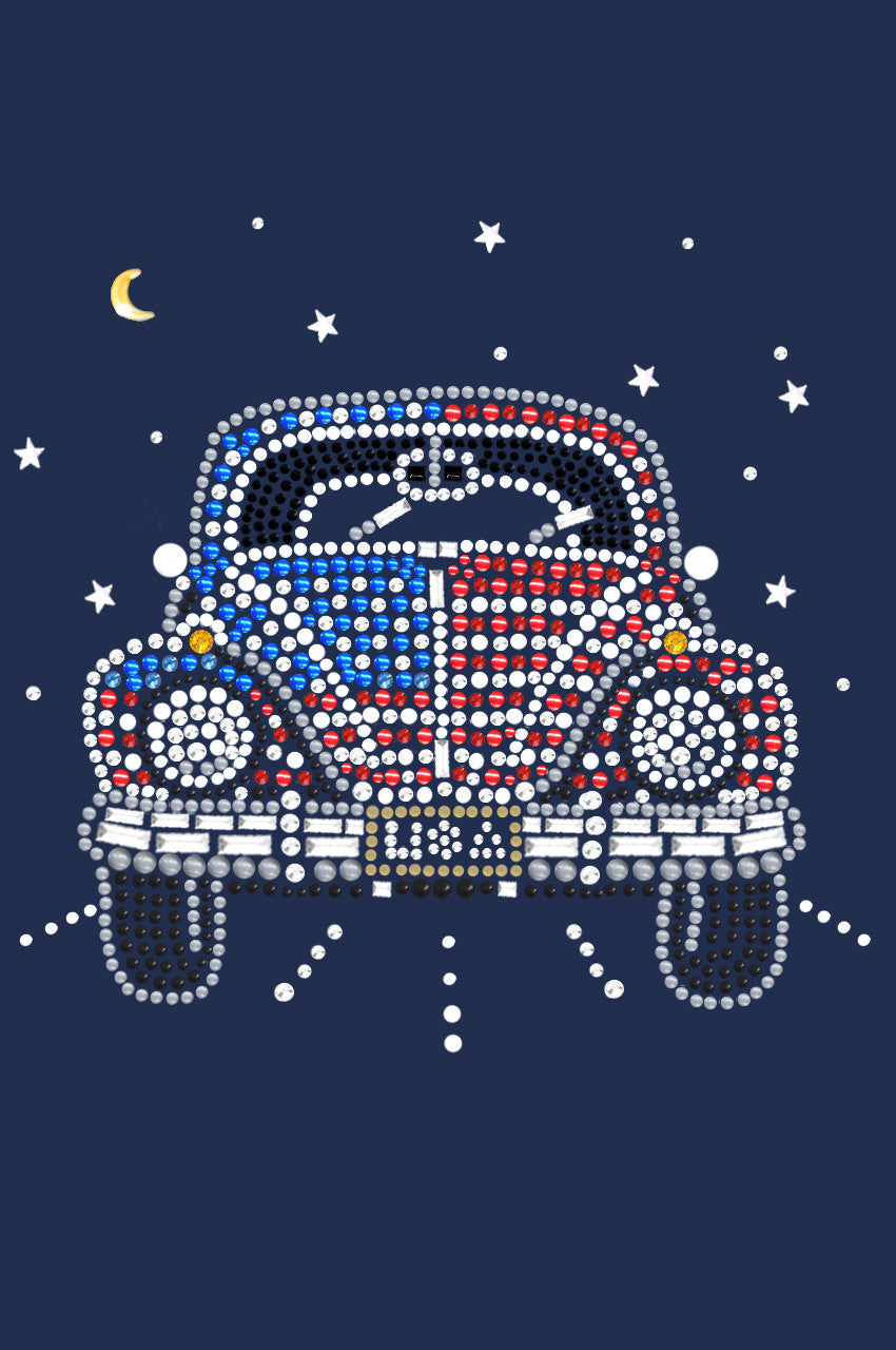Volkswagon - Red, White, & Blue - Womens T-shirt
